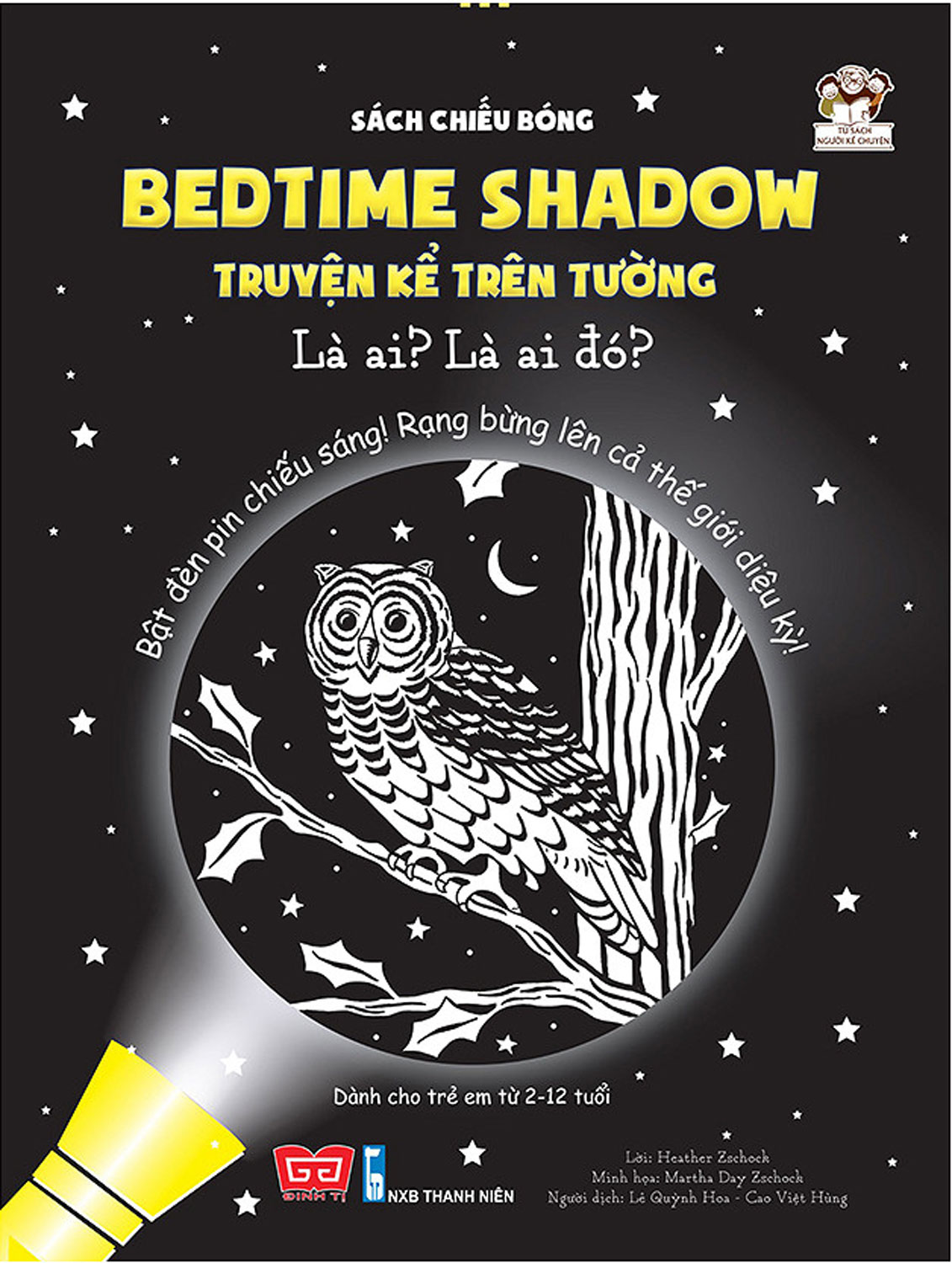Sách Chiếu Bóng - Bedtime Shadow - Truyện Kể Trên Tường - Là Ai? Là Ai Đó?