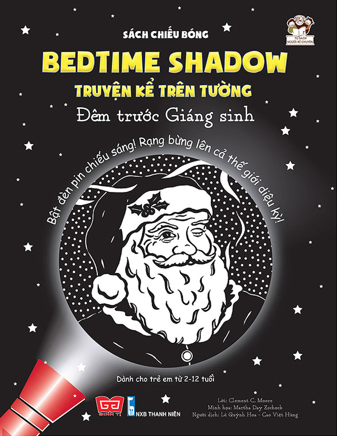 Sách Chiếu Bóng - Bedtime Shadow - Truyện Kể Trên Tường - Đêm Trước Giáng Sinh