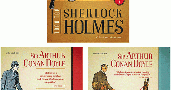 Trọn Bộ 3 Tập Sherlock Holmes Toàn Tập (Tái Bản)