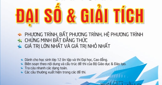 Cẩm Nang LTĐH Ứng Dụng Hàm Số Giải Toán Đại Số & Giải Tích