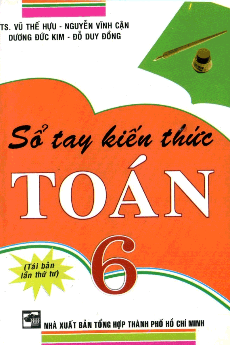 Sổ Tay Kiến Thức Toán 6