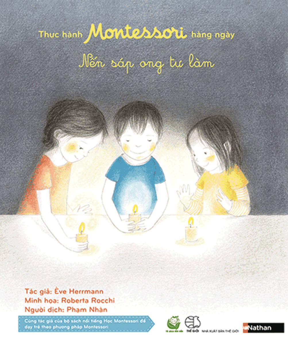 Thực Hành Montessori Hàng Ngày - Nến Sáp Ong Tự Làm