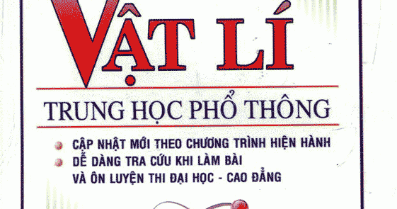 Sổ Tay Công Thức Vật Lí Trung Học Phổ Thông