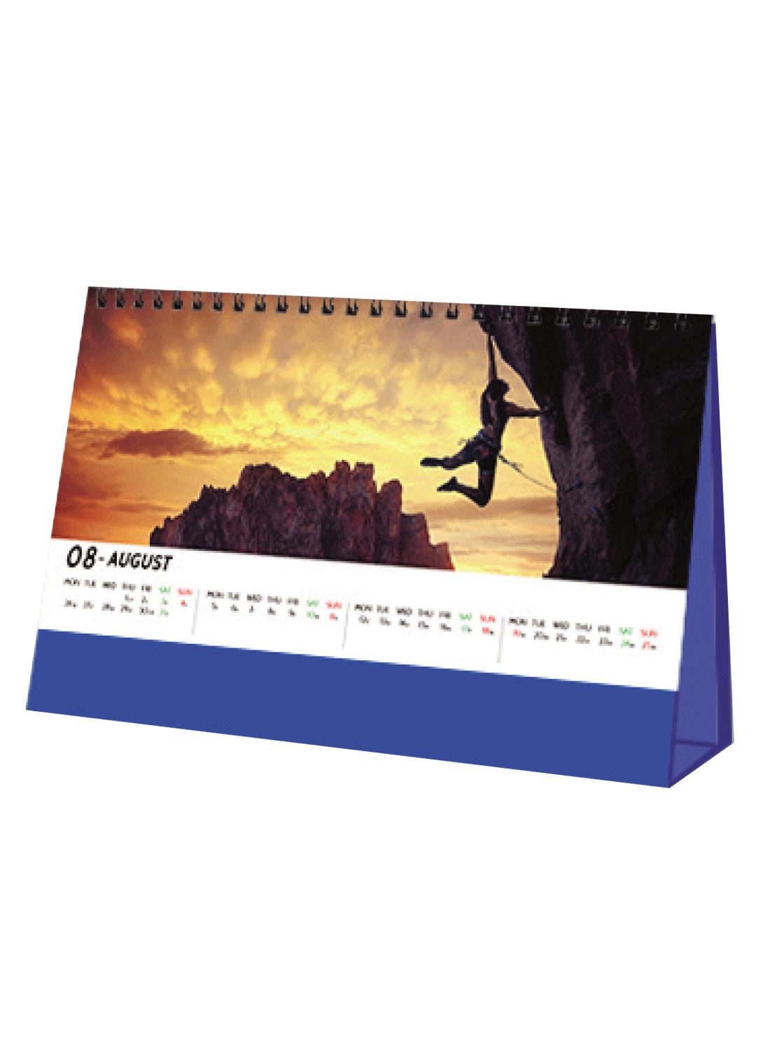 Lịch Để Bàn Chữ A 2019 (25X12cm) - Khám Phá