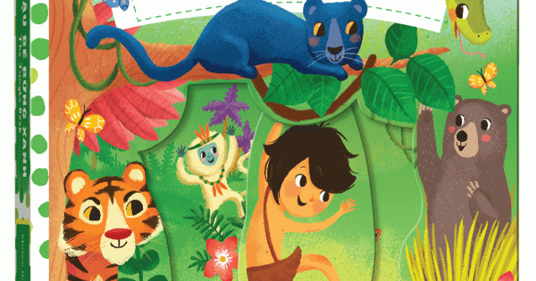 Sách Chuyển Động - First Stories - The Jungle Book - Cậu Bé Rừng Xanh