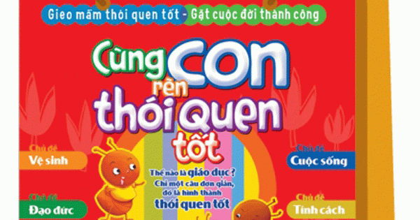 Cùng Con Rèn Thói Quen Tốt - Túi 10 Cuốn