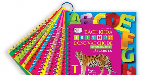 Bách Khoa Tri Thức Động Vật Cho Bé - Song Ngữ Anh Việt (Xâu 10 Cuốn Nhỏ) (Tái Bản)