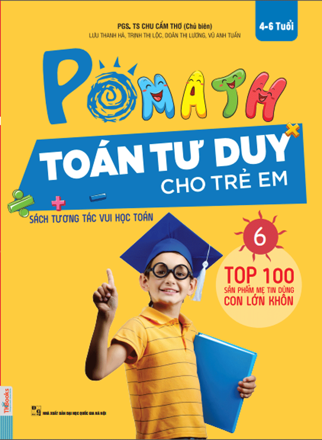 POMath - Toán Tư Duy Cho Trẻ Em 4-6 Tuổi Tập 6