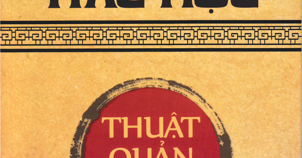 Hậu Hắc Học - Thuật Quản Người