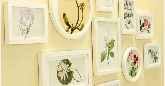 Bộ Khung Ảnh Hoa Nghệ Thuật - KG154