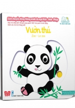 Sách Chuyển Động Thông Minh Đa Ngữ Việt - Anh - Pháp: Vườn Thú – Zoo – Le Zoo
