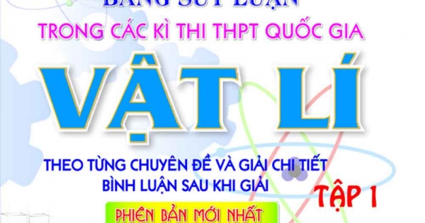 Cẩm Nang Tinh Hoa Phương Pháp Giải Nhanh Bằng Suy Luận Trong Các Kì Thi THPT Quốc Gia Vật Lí - Tập 1 (Phiên Bản Mới Nhất)