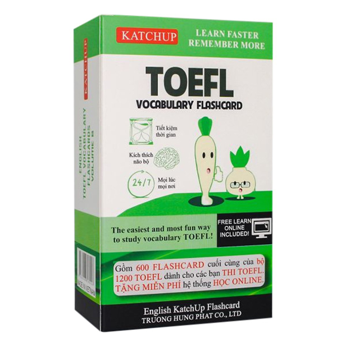 Bộ KatchUp Flashcard TOEFL B - Standard