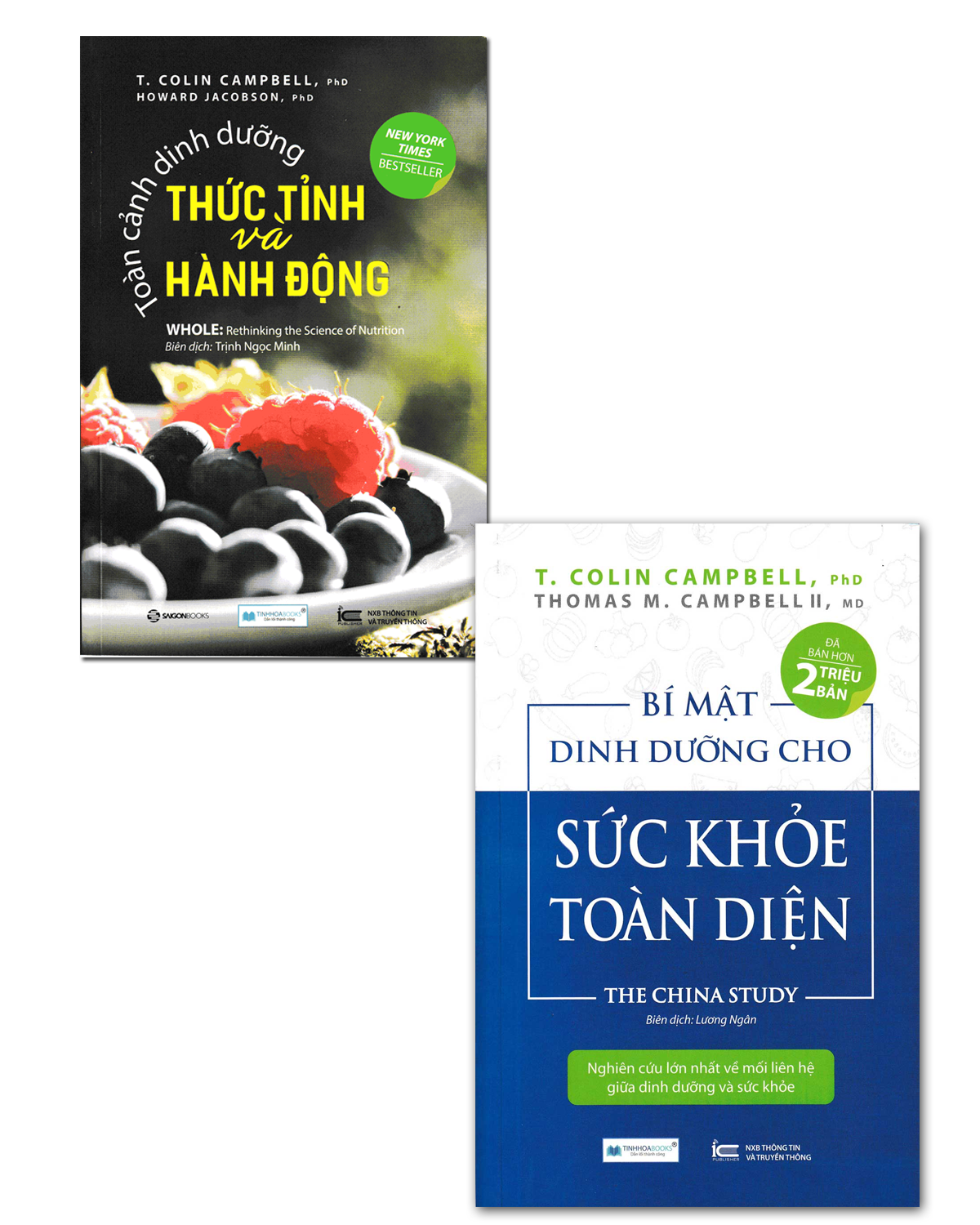 Combo Toàn Cảnh Dinh Dưỡng - Thức Tỉnh + Hành Động Và Bí Mật Dinh Dưỡng Cho Sức Khỏe Toàn Diện 