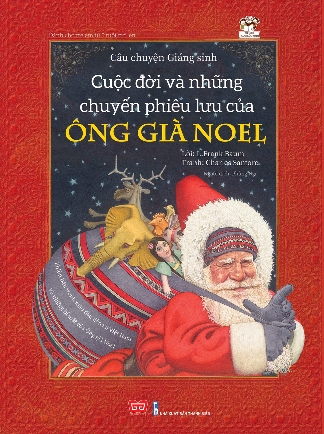 Cuộc đời và những chuyến phiêu lưu của Ông Già Noel, book cover