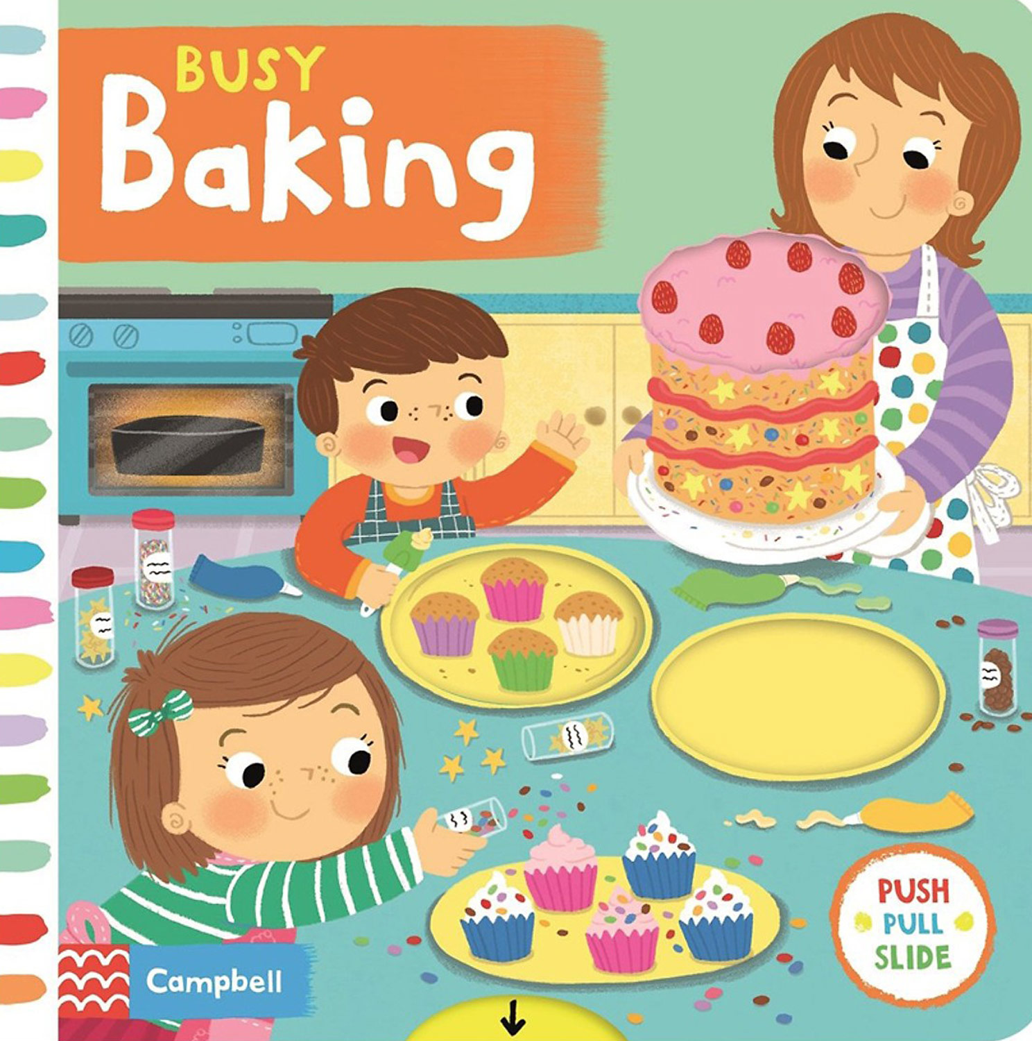 Sách Chuyển Động - Busy - Baking - Làm Bánh