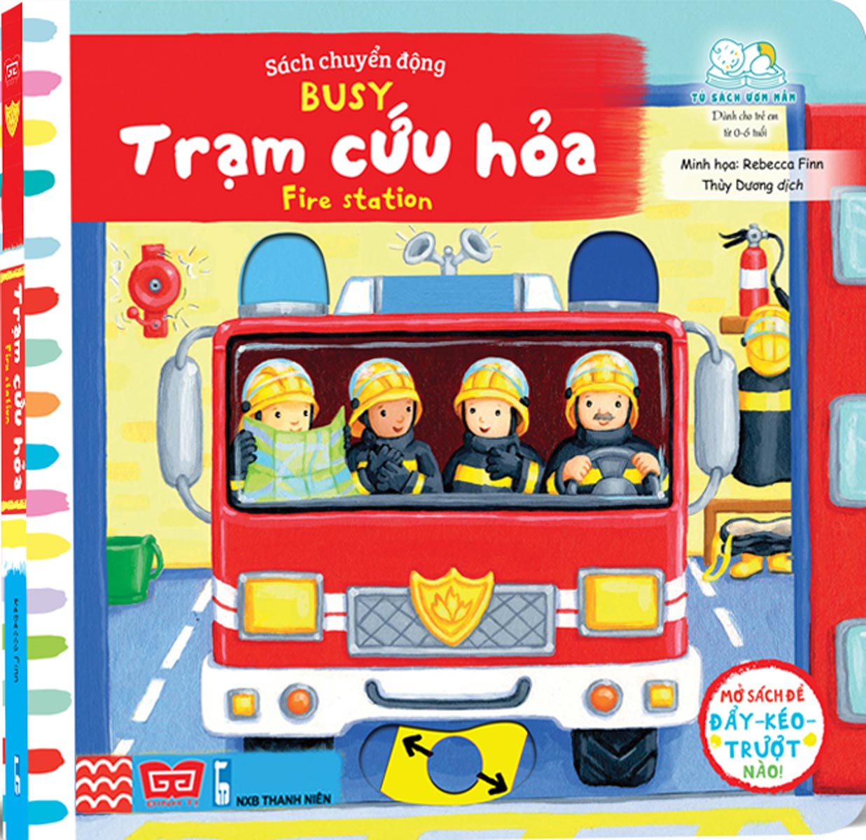 Sách Chuyển Động - Busy - Fire Station - Trạm Cứu Hỏa