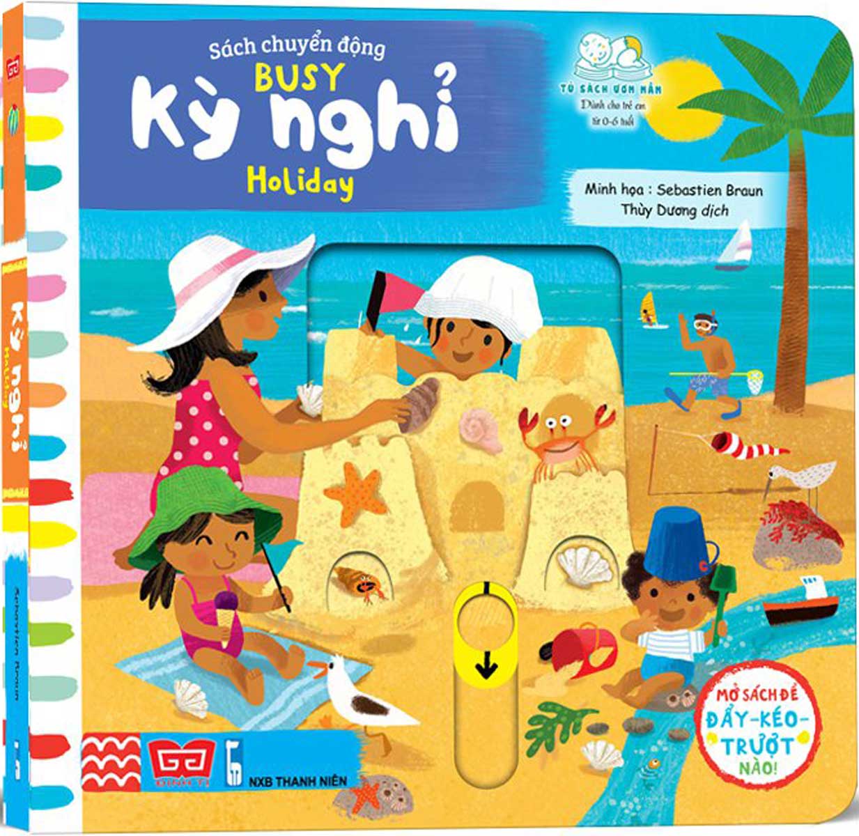 Sách Chuyển Động - Busy - Holiday - Kỳ Nghỉ