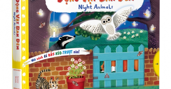 Sách Chuyển Động - First Explorers - Night Animals - Động Vật Ban Đêm