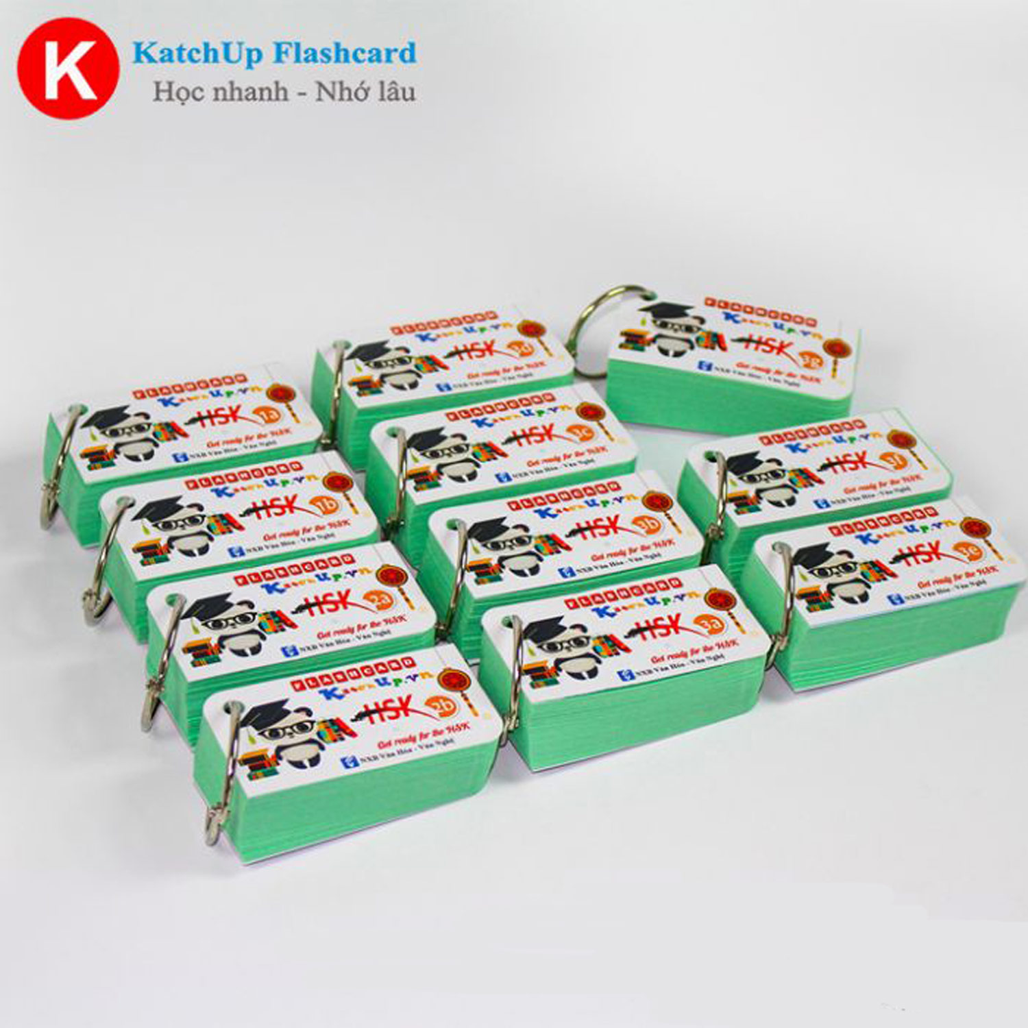 COMBO KatchUp Flashcard HSK 1, 2, 3 – High Quality
