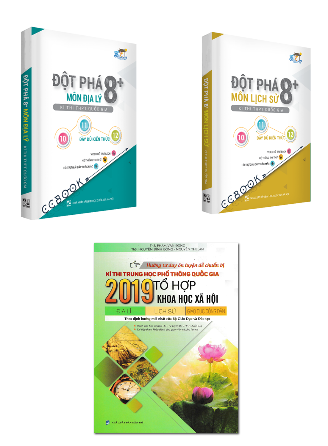 Combo Sách Luyện Thi Thpt 2019 Tổ Hợp Khoa Học Xã Hội