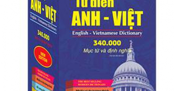 Từ Điển Anh - Việt 340.000 Mục Từ Và Định Nghĩa