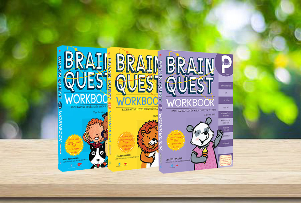Brain Quest WorkBook Cho Trẻ 4-7 Tuổi