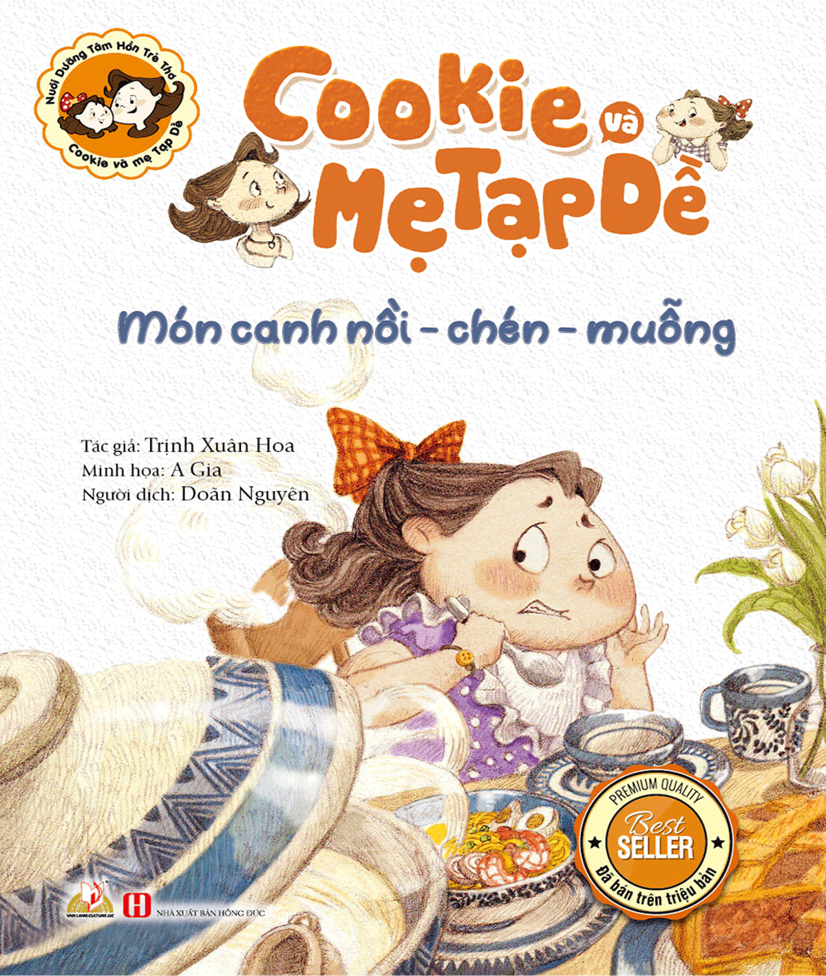 Cookie Và Mẹ Tạp Dề - Món Canh Nồi - Chén - Muỗng