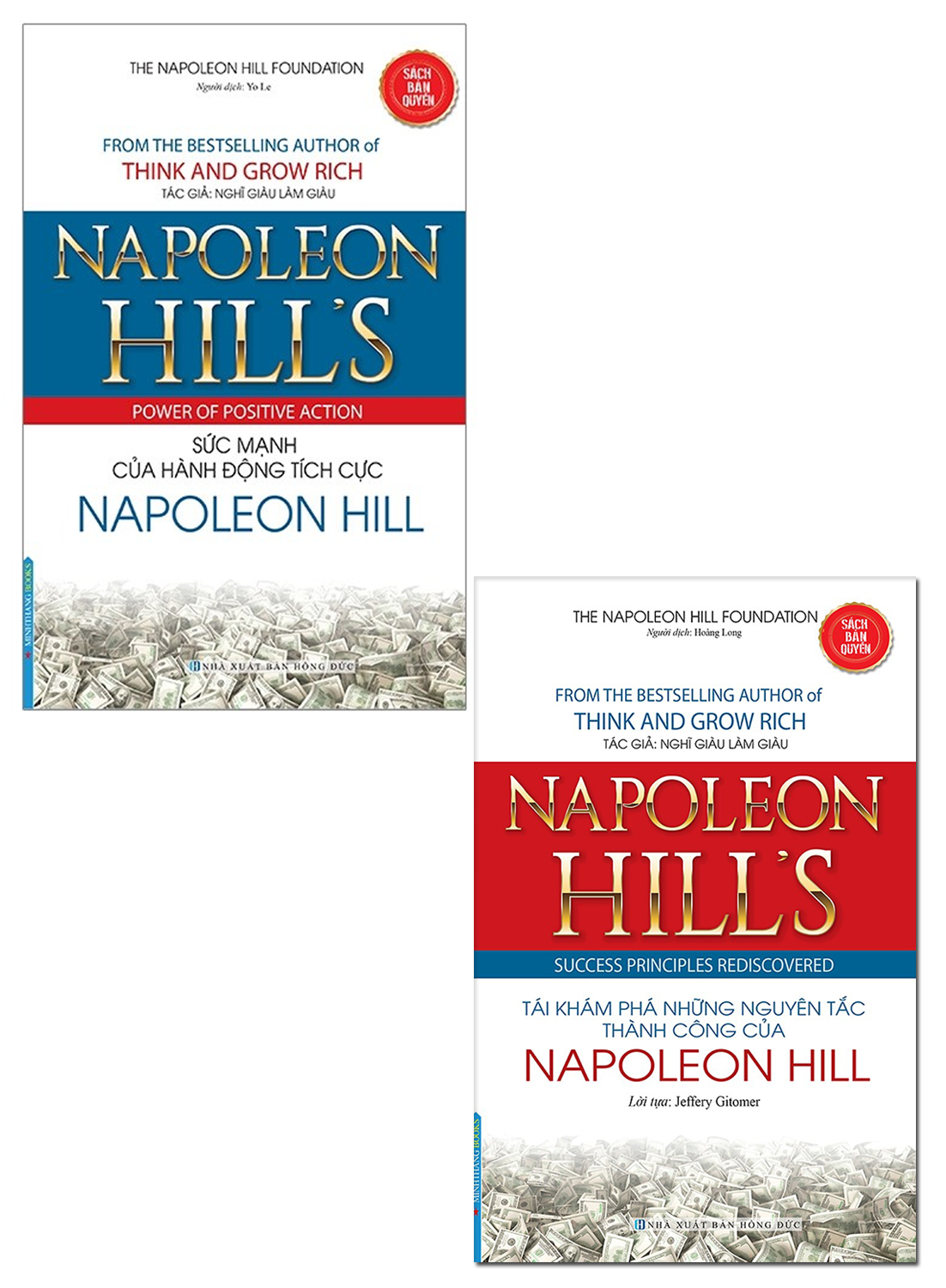 Combo Sách Sức Mạnh Của Hành Động Tích Cực Napoleon Hill Và Tái Khám Phá Những Nguyên Tắc Thành Công Của Napoleon Hill