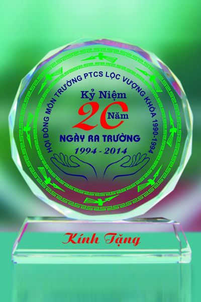 Kỷ Niệm Chương Thủy Tinh TT08