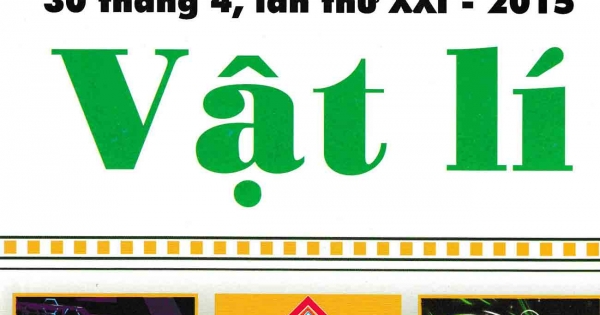 Tuyển Tập Đề Thi Olympic 30 Tháng 4 Lần Thứ XXI - 2015 Vật Lí