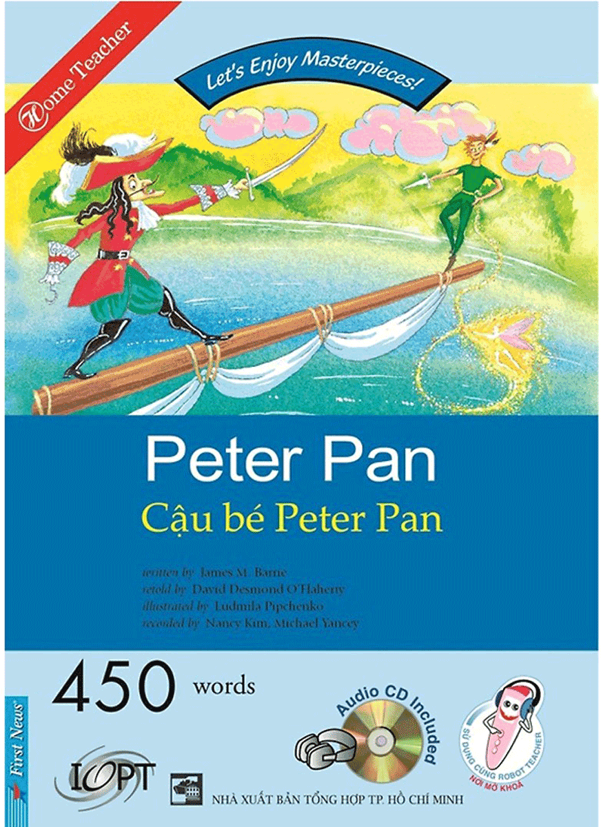 Happy Reader - Cậu Bé Peter Pan (Kèm 1 CD)