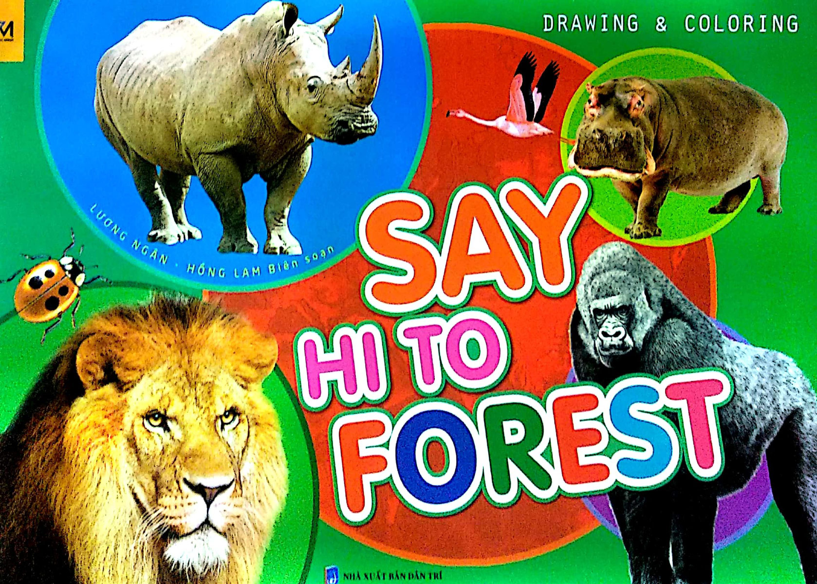 Tập Vẽ Và Tô Màu - Say Hi To Forest