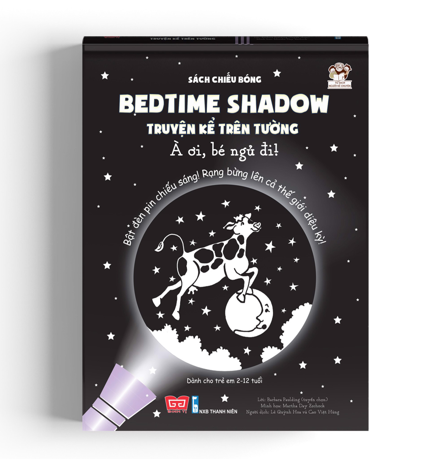 Sách Chiếu Bóng - Bedtime Shadow - Truyện Kể Trên Tường - À Ơi, Bé Ngủ Đi 