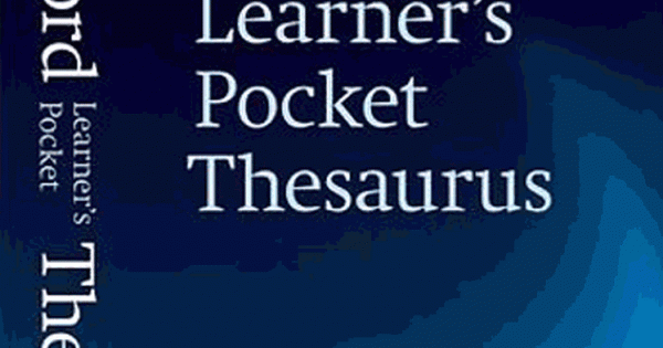 Oxford Learner's Pocket Thesaurus