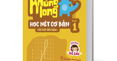 Cùng Khủng Long Học Nét Cơ Bản (Bé Gái) - Quyển 1