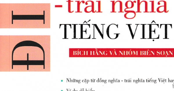 Từ Điển Đồng Nghĩa - Trái Nghĩa Tiếng Việt
