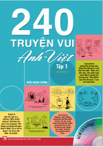 240 Truyện Vui Anh - Việt Tập 1 ( Sách Màu Kèm CD )