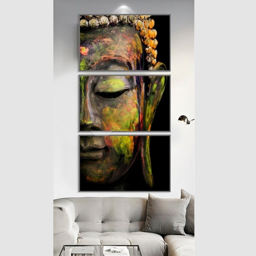 Bộ Tranh Treo Tường Thanh Bình (3 Tấm 40X60 Cm)