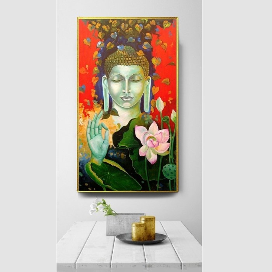 Tranh Treo Tường Thanh Tịnh (40X70 Cm)