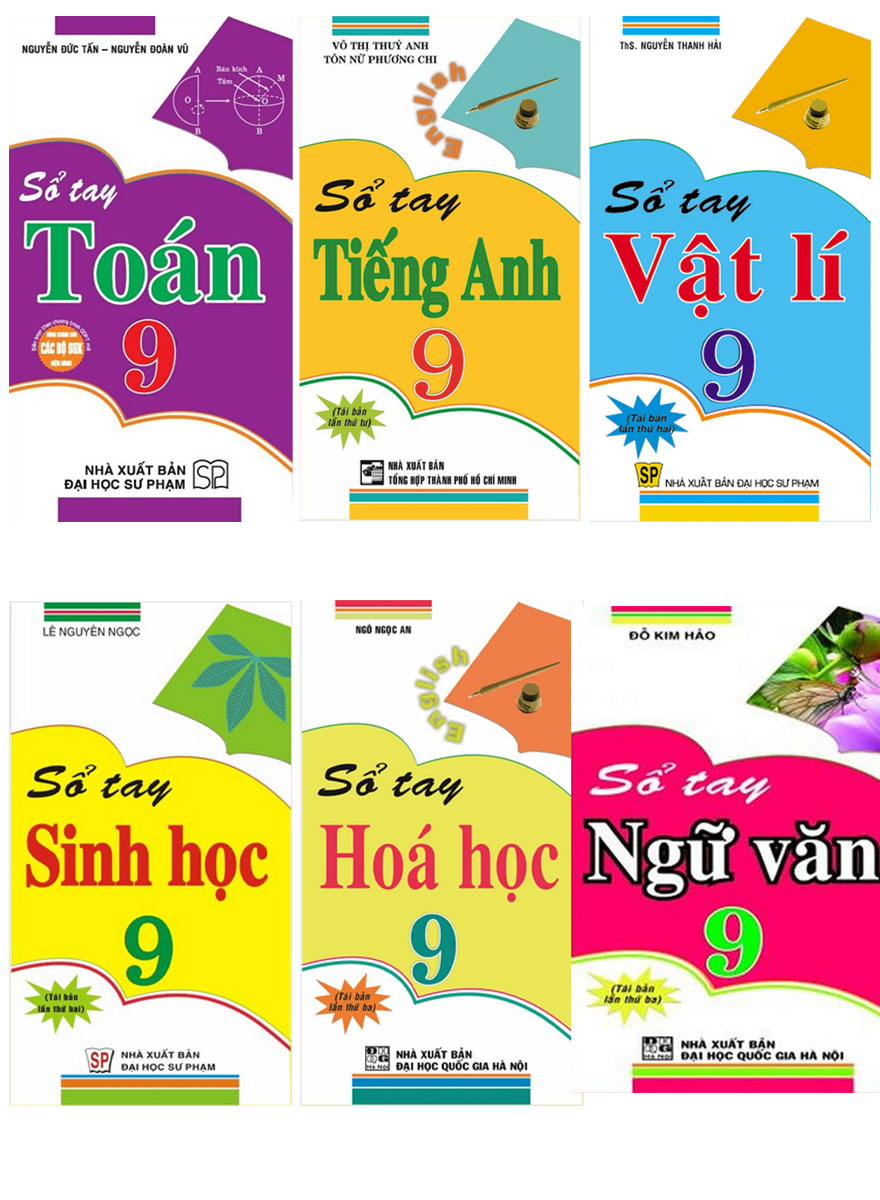 Combo Sổ Tay Lớp 9