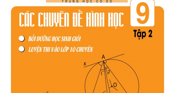 Tài Liệu Bồi Dưỡng Học Sinh Giỏi Toán THCS Các Chuyên Đề Hình Học 9 Tập 2