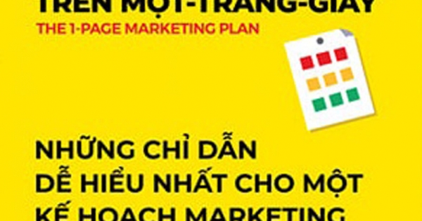 Kế Hoạch Marketing Trên Một Trang Giấy