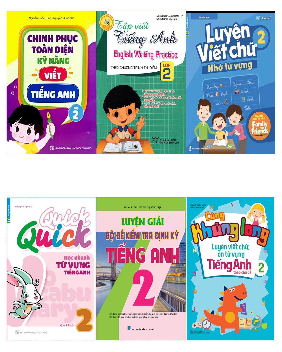 Combo Sách Tham Khảo Bổ Trợ Kiến Thức Tiếng Anh Lớp 2