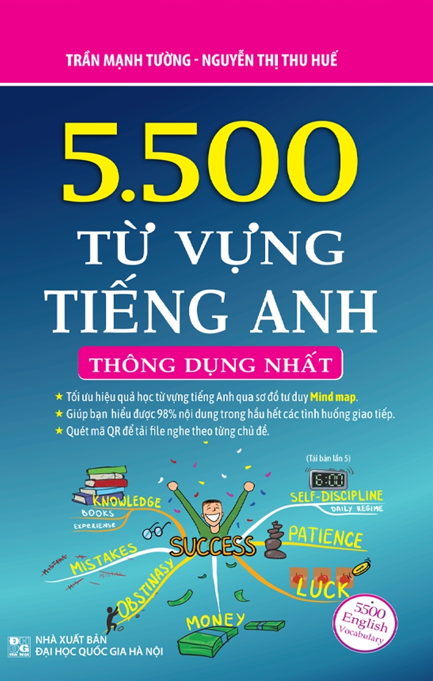 5500 Từ Vựng Tiếng Anh Thông Dụng Nhất Tái Bản 04