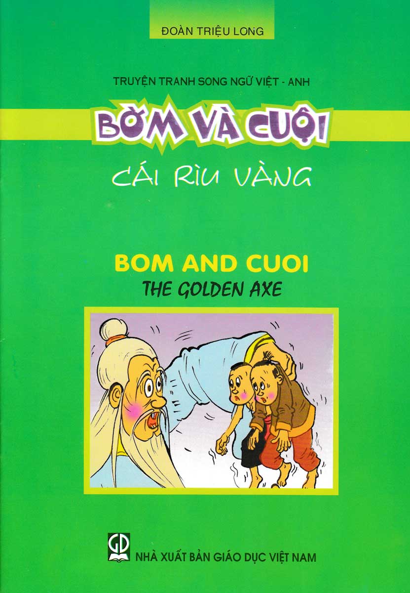 Truyện Tranh Song Ngữ Việt - Anh Bờm Và Cuội - Cái Rìu Vàng