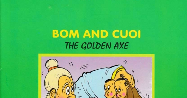 Truyện Tranh Song Ngữ Việt - Anh Bờm Và Cuội - Cái Rìu Vàng