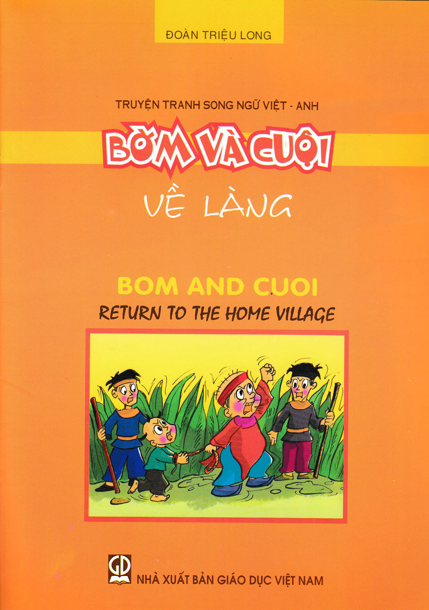 Truyện Tranh Song Ngữ Việt - Anh Bờm Và Cuội - Về Làng