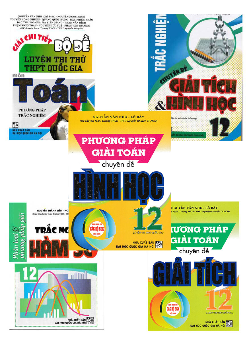 Combo Sách Luyện Thi Thpt Quốc Gia Môn Toán Và Lớp 12