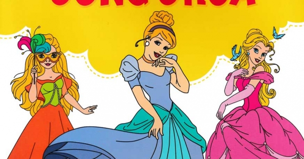 Bộ Túi Bé Tập Tô Màu Công Chúa